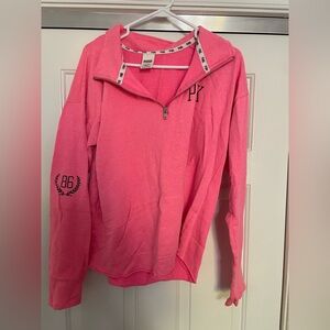 VS Pink quarter zip